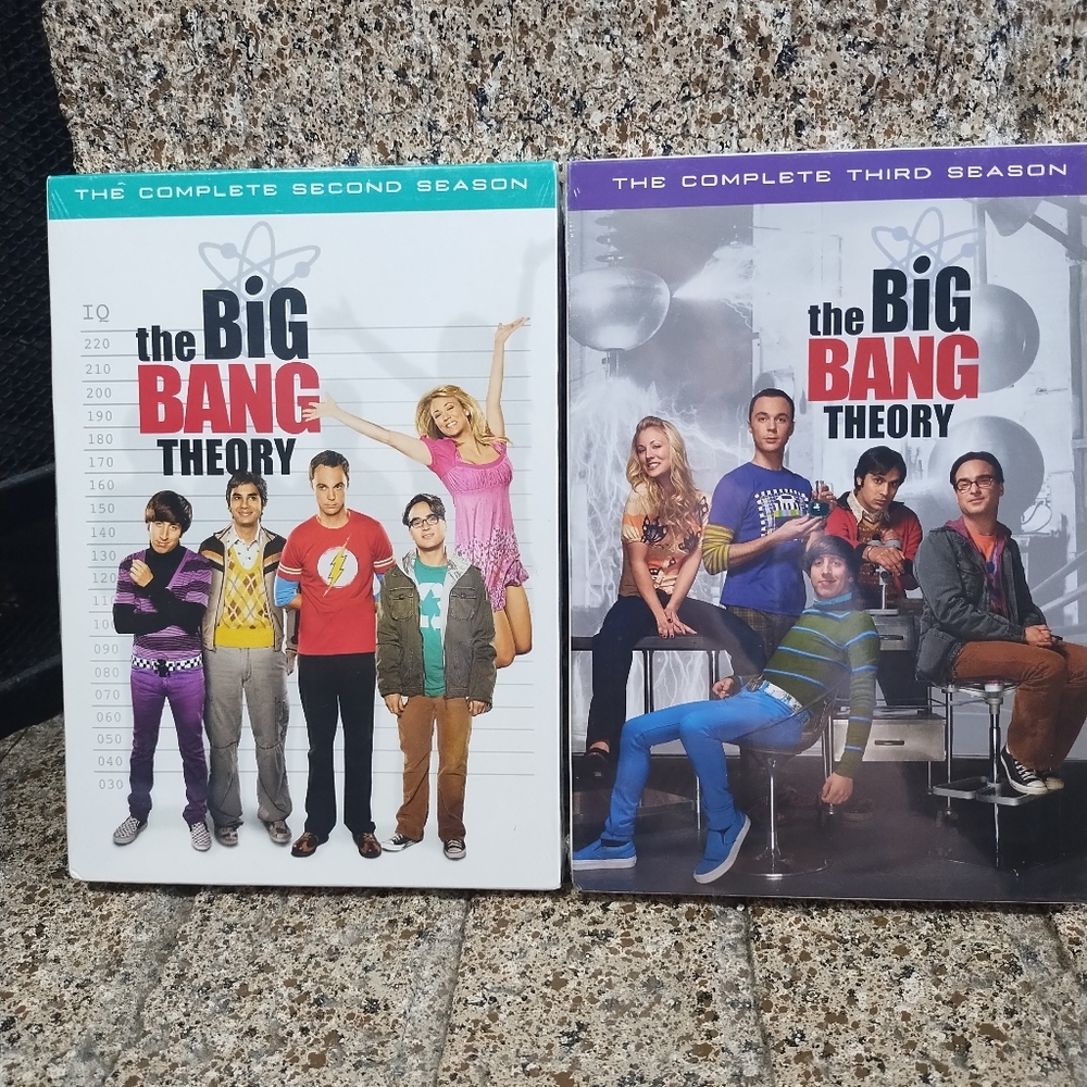 New Big Bang Theory Season 2 & 3 DVD TV Show